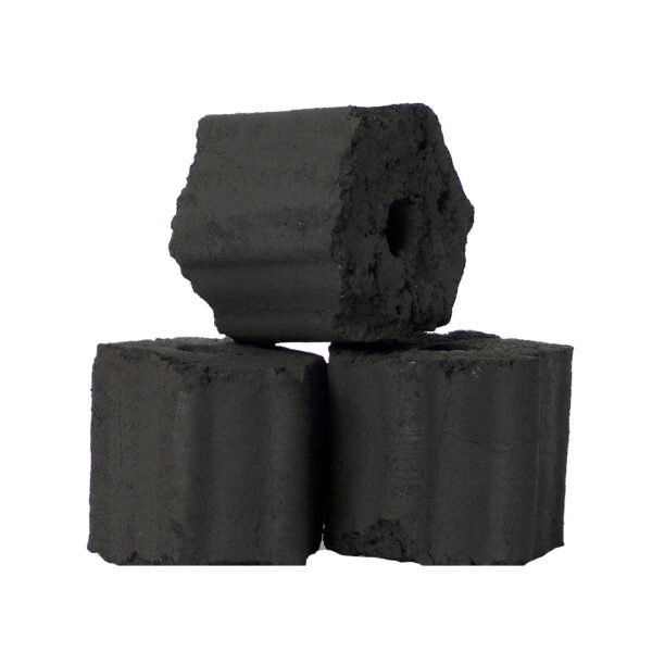 Hardwood Charcoal Hexagon - Image 4