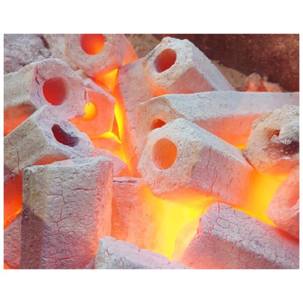 Hardwood Charcoal Hexagon - Image 5